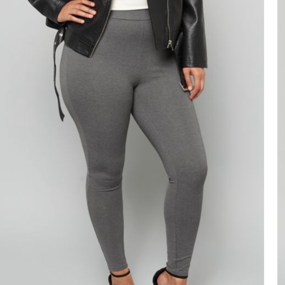 Gray leggings 2x